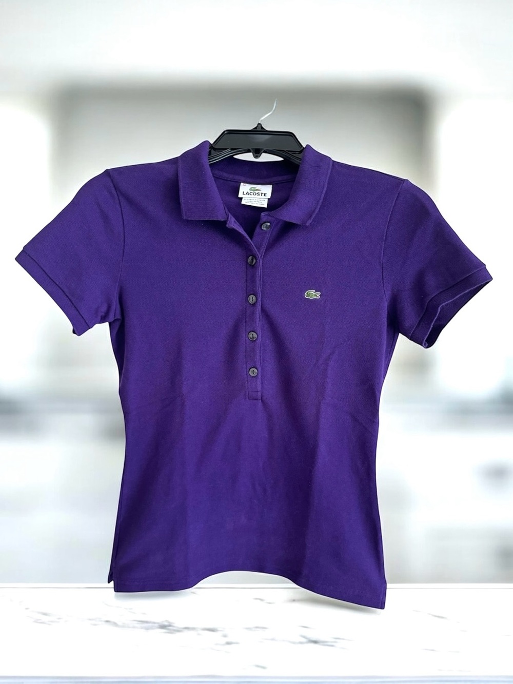 🆕 Lacoste Polo Shirt Tees Short Sleeve Women’s